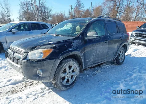2010 Toyota Rav4 Limited z USA, uszkodzony, nr VIN 2T3DF4DV2AW058203